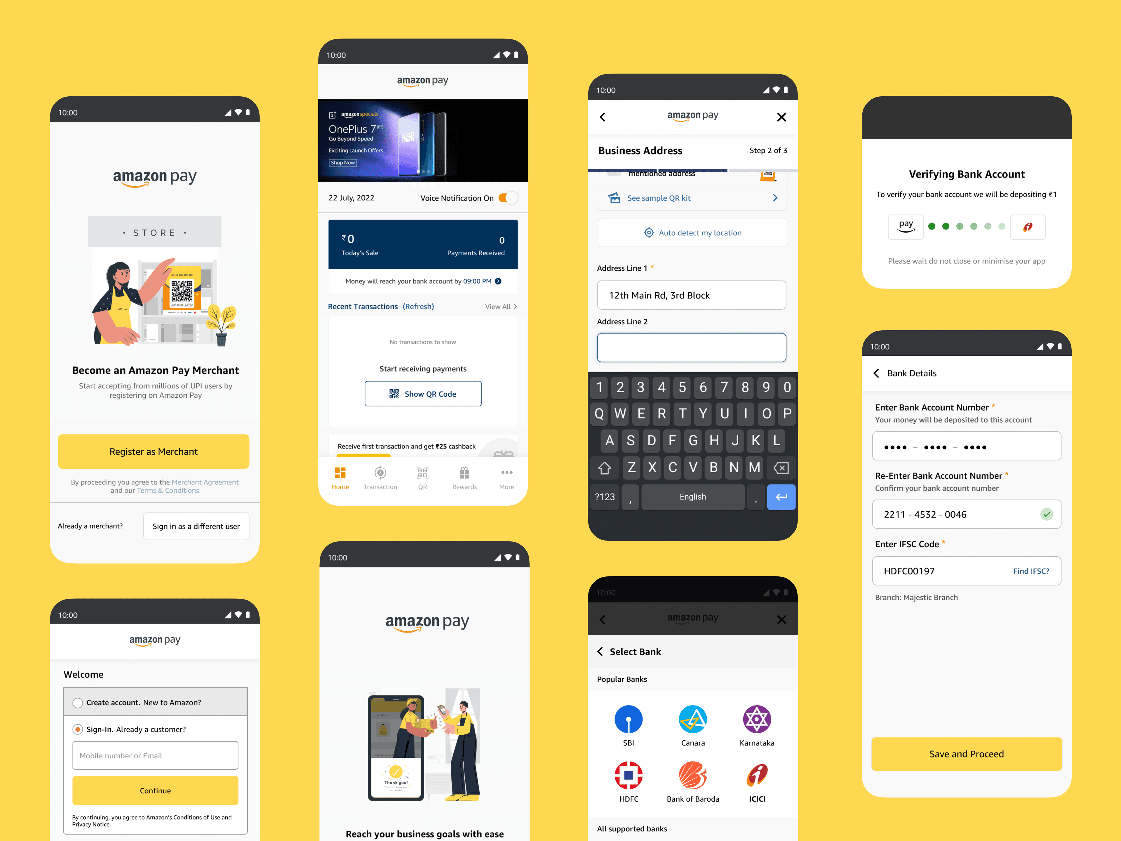 Amazon Pay — Merchant Android App