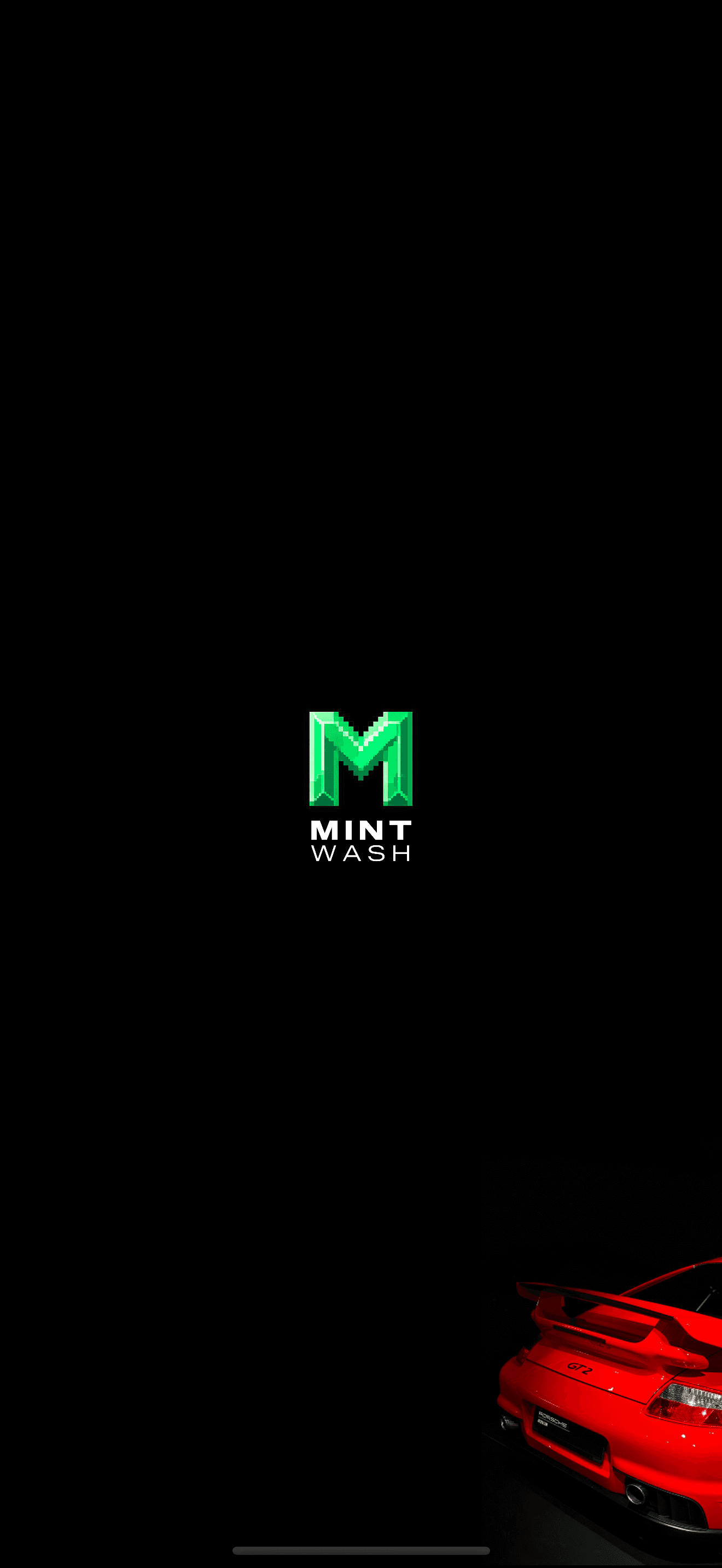 MintWash — Getting in: Splash