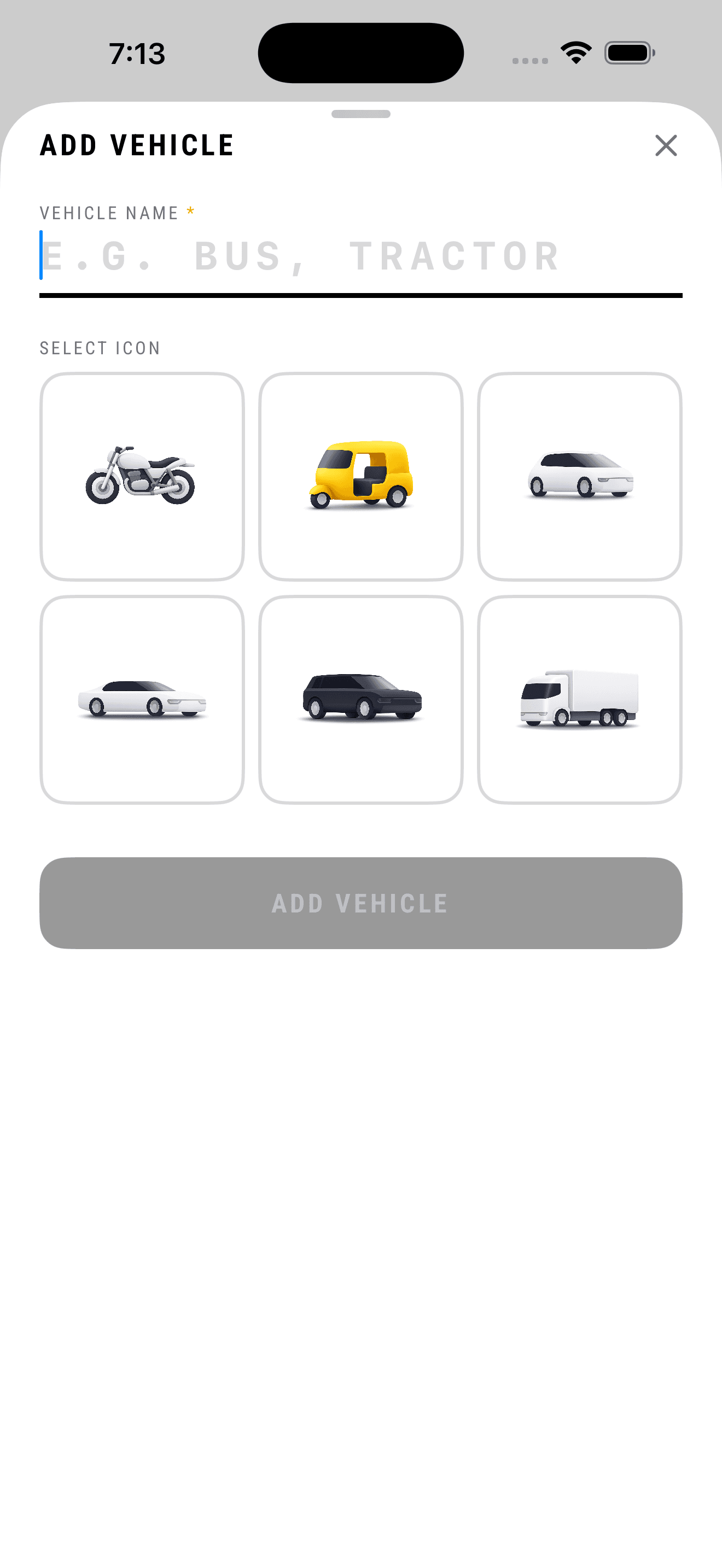 MintWash — The catalog: New vehicle type
