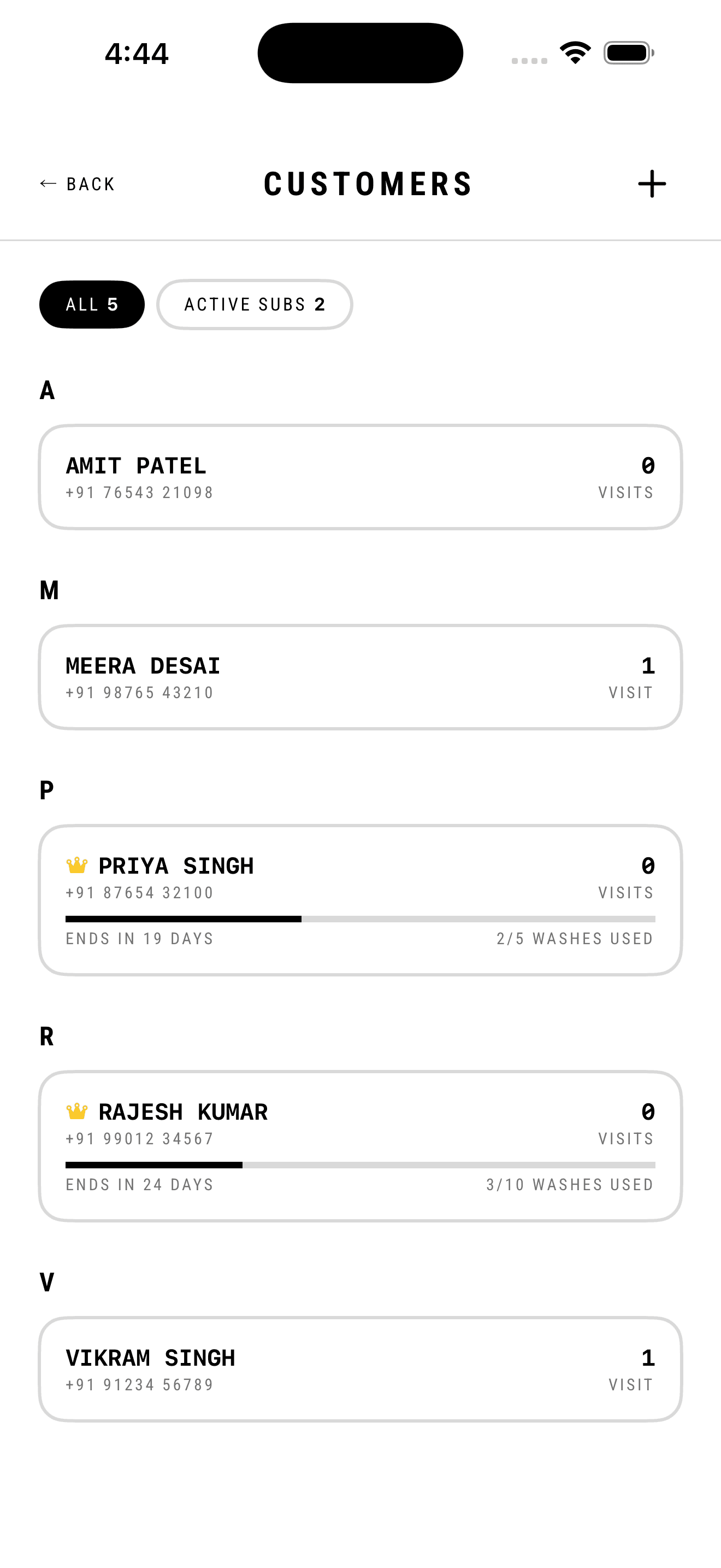 MintWash — Customers and warranties: Customers