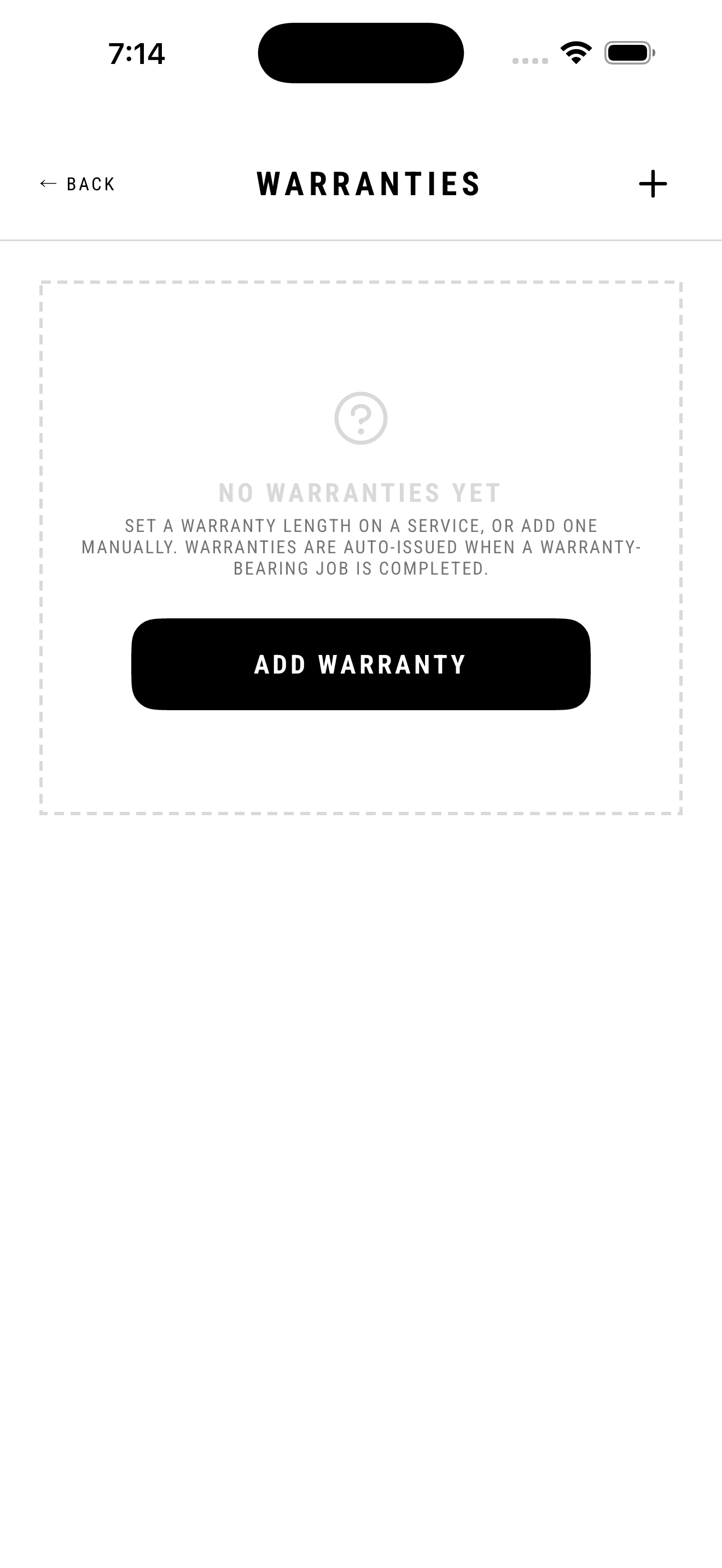 MintWash — Customers and warranties: No warranties yet